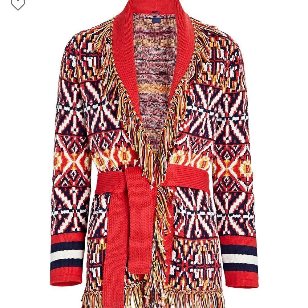 MOTHER Multicolor Patterned Cardigan